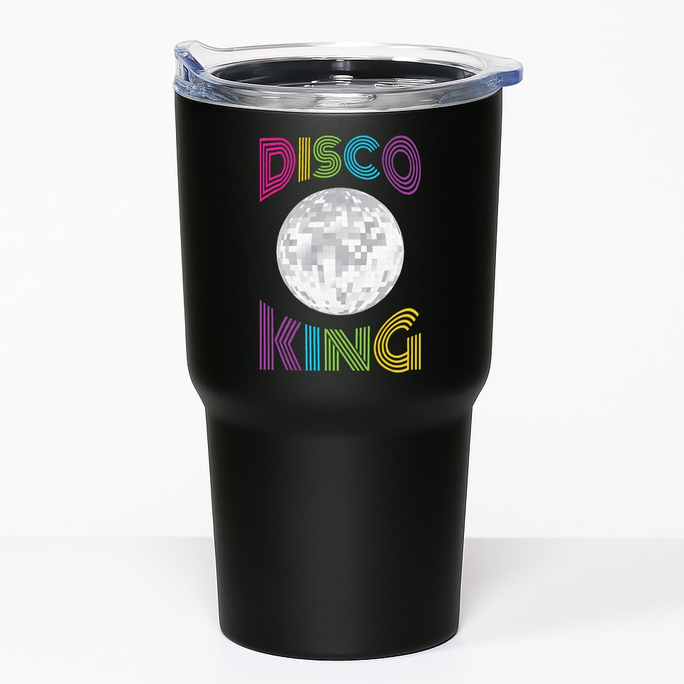 Disco King 70s Seventies Costume Tumbler