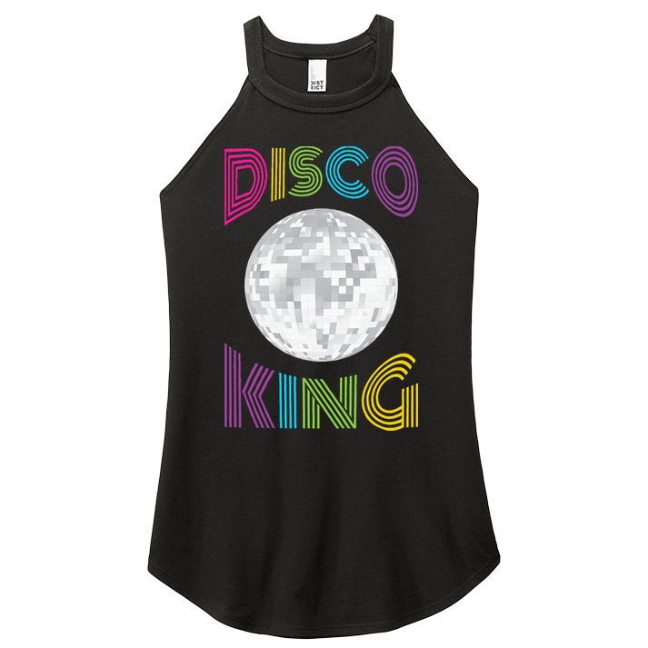 Disco King 70s Seventies Costume Women's Perfect Tri Rocker Tank