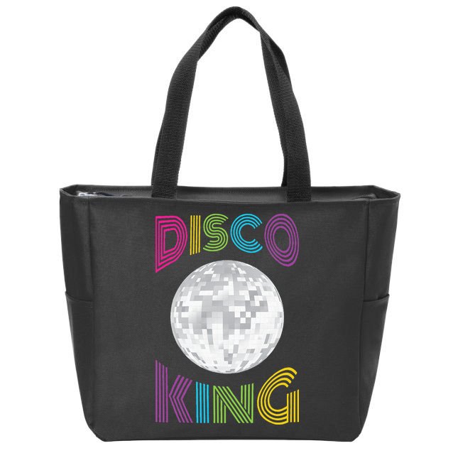 Disco King 70s Seventies Costume Zip Tote Bag
