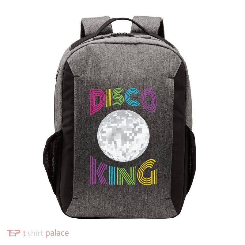 Disco King 70s Seventies Costume Vector Backpack
