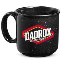 Dadrox Kills 99.9 Percent Of Jokes 15oz Campfire Ceramic Mug