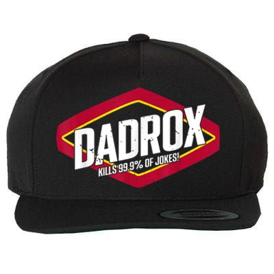 Dadrox Kills 99.9 Percent Of Jokes Wool Snapback Cap