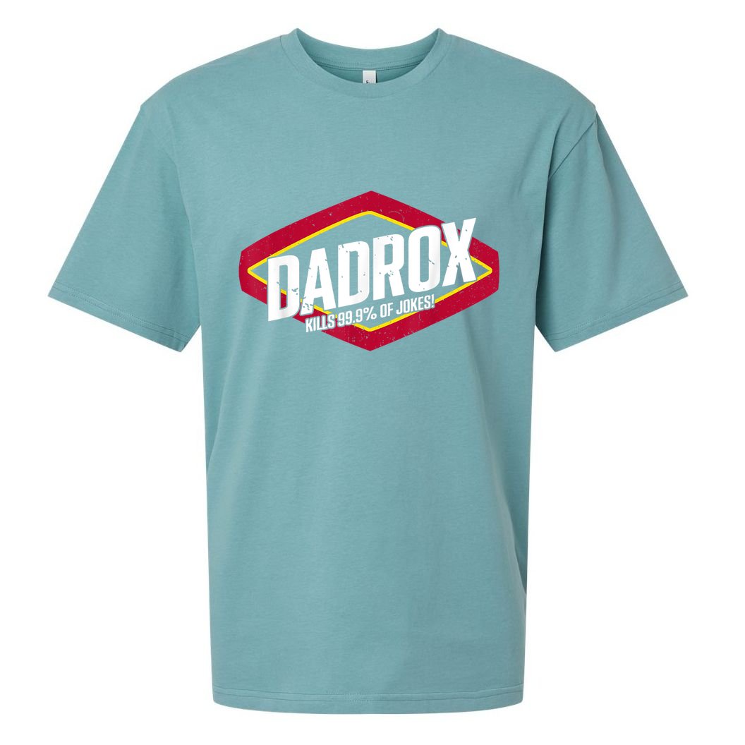 Dadrox Kills 99.9 Percent Of Jokes Sueded Cloud Jersey T-Shirt