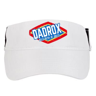 Dadrox Kills 99.9 Percent Of Jokes Funny Fathers Day Gift Adult Drive Performance Visor