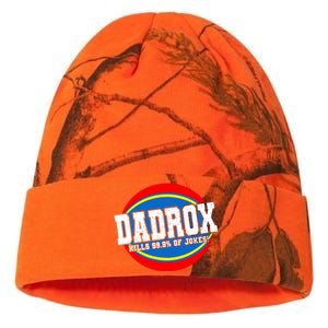 Dadrox Kills 99.9 Percent Of Jokes Funny Fathers Day Gift Kati Licensed 12" Camo Beanie