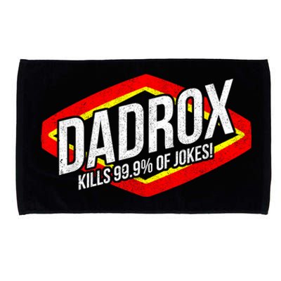 Dadrox Kills 99.9 Percent Of Jokes Funny Fathers Day Gift Microfiber Hand Towel