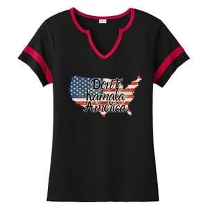 DonT Kamala America Ladies Halftime Notch Neck Tee