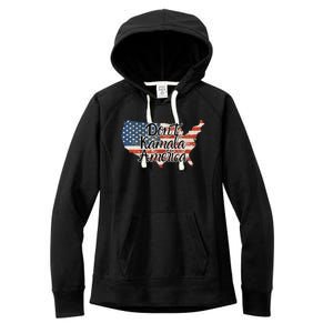 DonT Kamala America Women's Fleece Hoodie