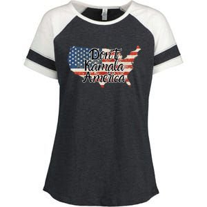 DonT Kamala America Enza Ladies Jersey Colorblock Tee