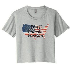 DonT Kamala America Women's Crop Top Tee