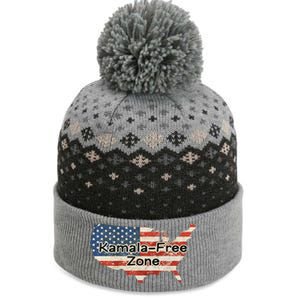 DonT Kamala America The Baniff Cuffed Pom Beanie