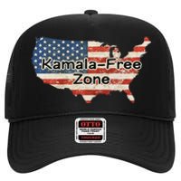 DonT Kamala America High Crown Mesh Back Trucker Hat