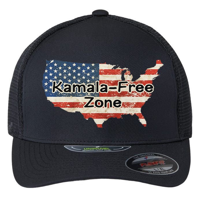 DonT Kamala America Flexfit Unipanel Trucker Cap