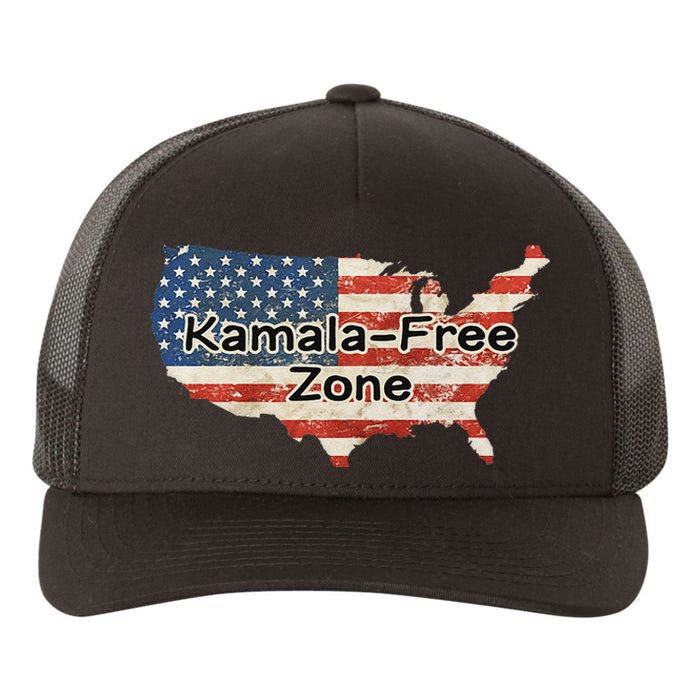 DonT Kamala America Yupoong Adult 5-Panel Trucker Hat