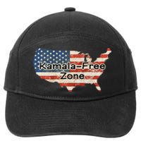 DonT Kamala America 7-Panel Snapback Hat