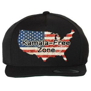 DonT Kamala America Wool Snapback Cap