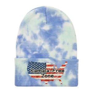 DonT Kamala America Tie Dye 12in Knit Beanie