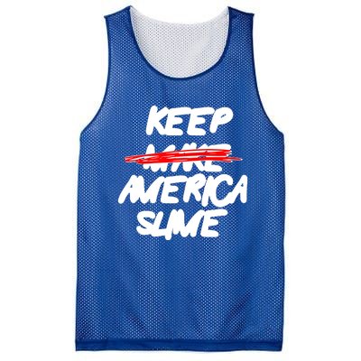 Definition Keep America Slime Again Mesh Reversible Basketball Jersey Tank