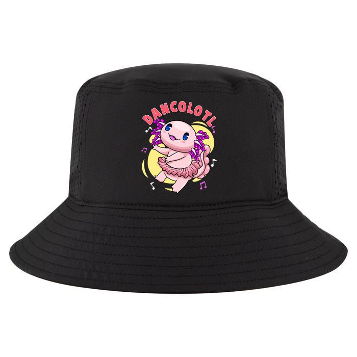 Dancolotl Kawaii Axolotl Dancing Axolotl Lover Ballet Dancer Cool Comfort Performance Bucket Hat