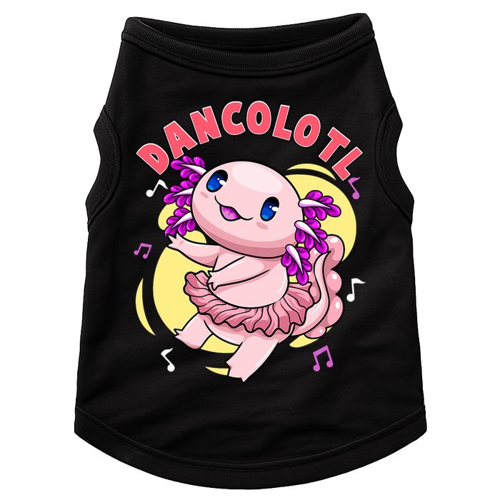 Dancolotl Kawaii Axolotl Dancing Axolotl Lover Ballet Dancer Doggie Tank