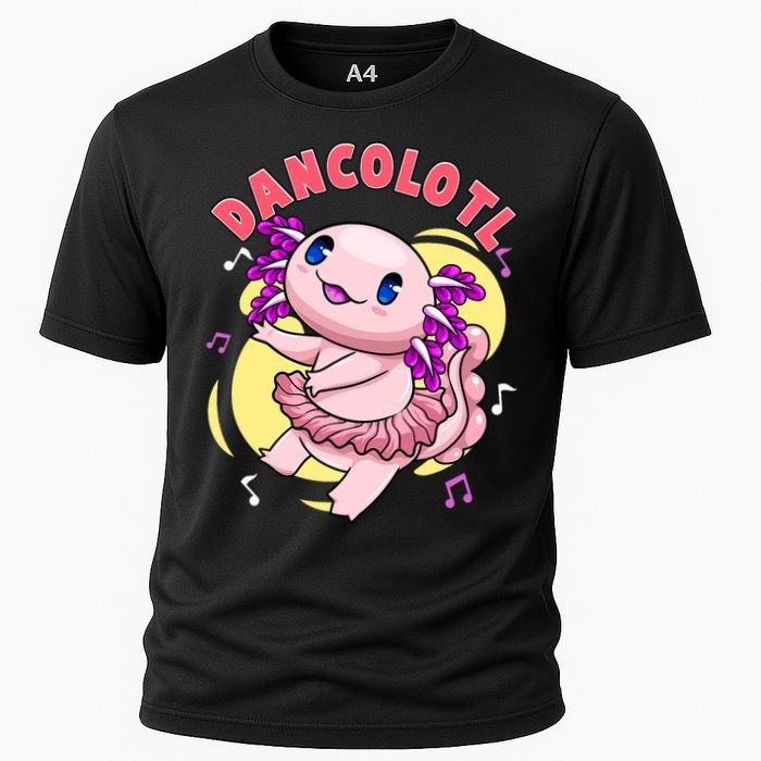 Dancolotl Kawaii Axolotl Dancing Axolotl Lover Ballet Dancer Performance Shirt
