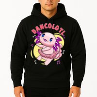Dancolotl Kawaii Axolotl Dancing Axolotl Lover Ballet Dancer Hoodie