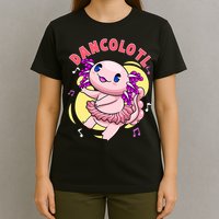 Dancolotl Kawaii Axolotl Dancing Axolotl Lover Ballet Dancer T-Shirt