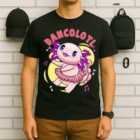 Dancolotl Kawaii Axolotl Dancing Axolotl Lover Ballet Dancer T-Shirt