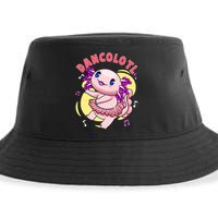 Dancolotl Kawaii Axolotl Dancing Axolotl Lover Ballet Dancer Sustainable Bucket Hat