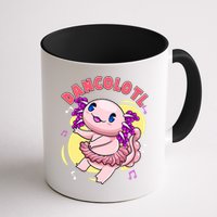 Dancolotl Kawaii Axolotl Dancing Axolotl Lover Ballet Dancer Mug