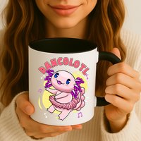 Dancolotl Kawaii Axolotl Dancing Axolotl Lover Ballet Dancer Mug
