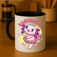 Dancolotl Kawaii Axolotl Dancing Axolotl Lover Ballet Dancer Mug