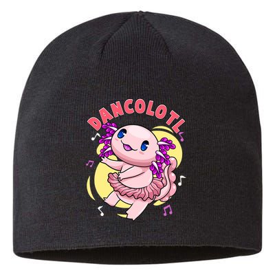 Dancolotl Kawaii Axolotl Dancing Axolotl Lover Ballet Dancer Sustainable Beanie
