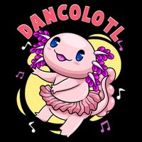 Dancolotl Kawaii Axolotl Dancing Axolotl Lover Ballet Dancer 16 in Basic Backpack