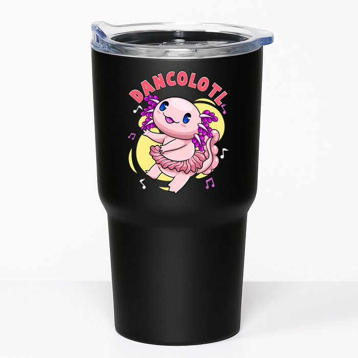 Dancolotl Kawaii Axolotl Dancing Axolotl Lover Ballet Dancer Tumbler