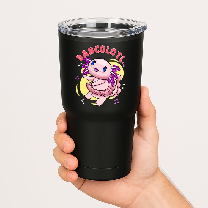 Dancolotl Kawaii Axolotl Dancing Axolotl Lover Ballet Dancer Tumbler