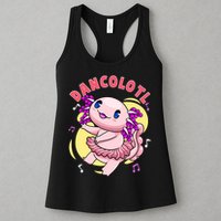 Dancolotl Kawaii Axolotl Dancing Axolotl Lover Ballet Dancer Womens Tank Top