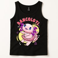 Dancolotl Kawaii Axolotl Dancing Axolotl Lover Ballet Dancer Tank Top