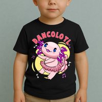 Dancolotl Kawaii Axolotl Dancing Axolotl Lover Ballet Dancer Toddler T-Shirt