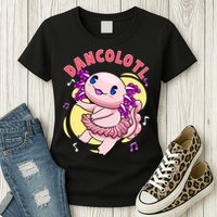 Dancolotl Kawaii Axolotl Dancing Axolotl Lover Ballet Dancer Womens T-Shirt