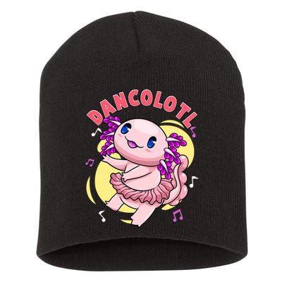 Dancolotl Kawaii Axolotl Dancing Axolotl Lover Ballet Dancer Short Acrylic Beanie