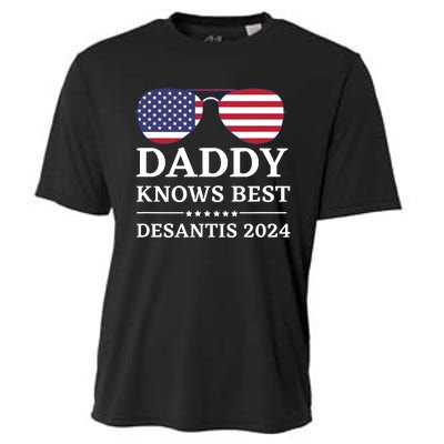 Daddy Knows Best Desantis 2024 Daddy24 Desantis Cooling Performance Crew T-Shirt