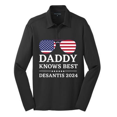 Daddy Knows Best Desantis 2024 Daddy24 Desantis Silk Touch Performance Long Sleeve Polo