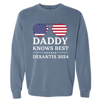 Daddy Knows Best Desantis 2024 Daddy24 Desantis Garment-Dyed Sweatshirt