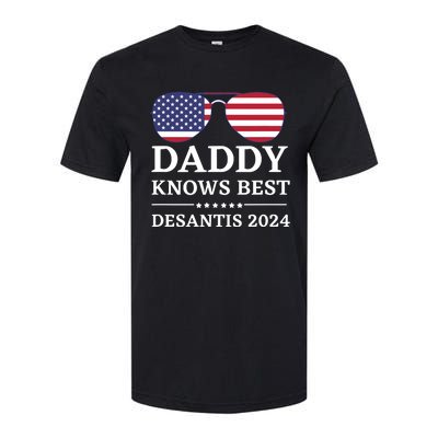 Daddy Knows Best Desantis 2024 Daddy24 Desantis Softstyle CVC T-Shirt