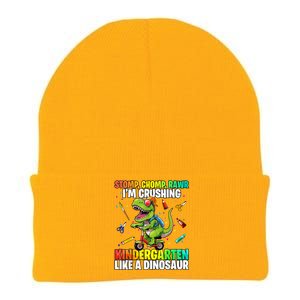 Dinosaur Kindergarten Back To School First Day Of School Boy Knit Cap Winter Beanie