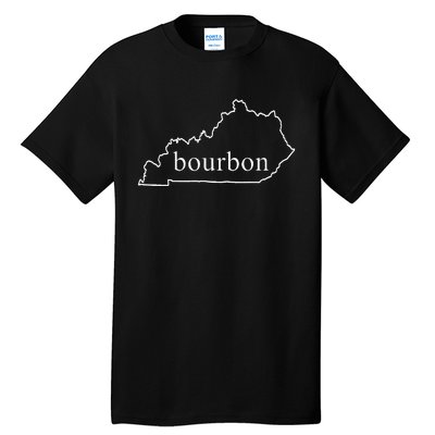 Drink Kentucky Bourbon Whiskey Neat Or On The Rocks Tall T-Shirt