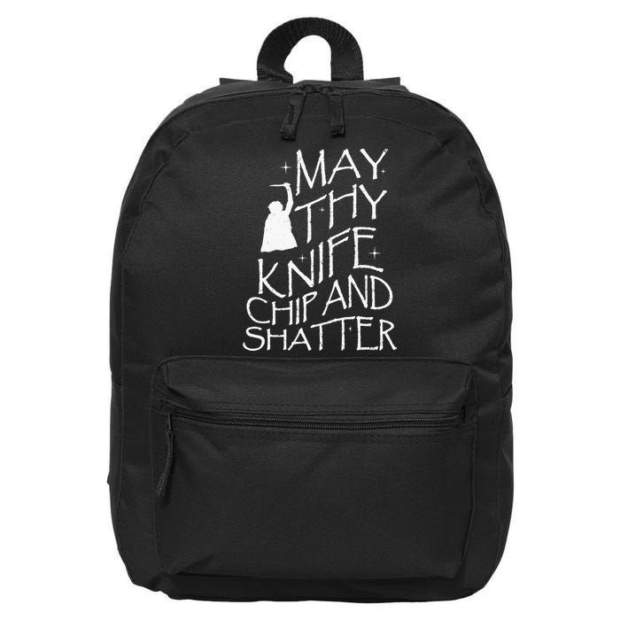 Dune Knife Chip And Shatter 16 in Basic Backpack