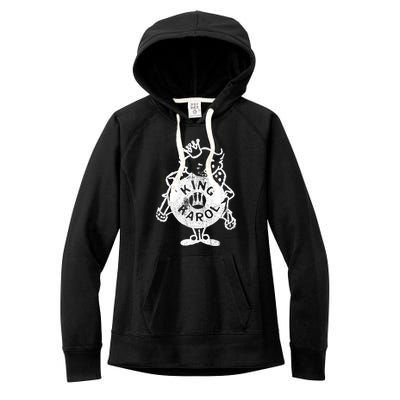 Defunct King Carol Records Women's Fleece Hoodie