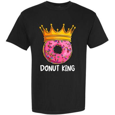 Donut King Doughnut Funny Donut Crown Sweet Baker Garment-Dyed Heavyweight T-Shirt